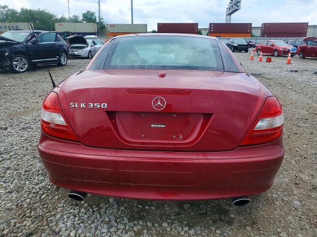 2006 Mercedes-benz Slk-class VIN WDBWK56F66F082186 COPART salvage auction — HAIL, Oh - Cert Of Title-Salvage, sold $1,650 on 2026-07-14 (photo 6)