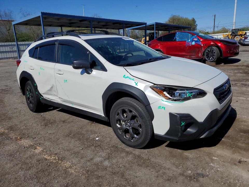 2022 Subaru VIN JF2GTHSC0NH203461 COPART salvage auction — SIDE, Nv - Salvage Title, sold $7,400 on 2026-07-02 (photo 4)