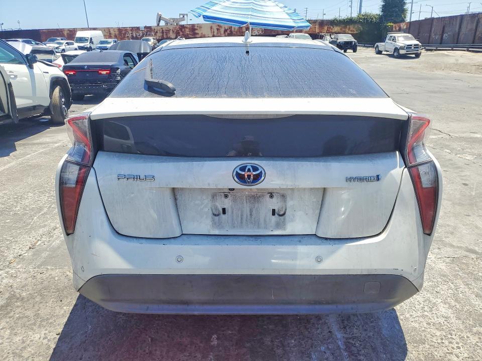 2018 Toyota Prius VIN JTDKBRFU8J3061758 COPART salvage auction — SIDE, CA - SALVAGE CERTIFICATE, sold $200 on 2026-07-29 (photo 6)