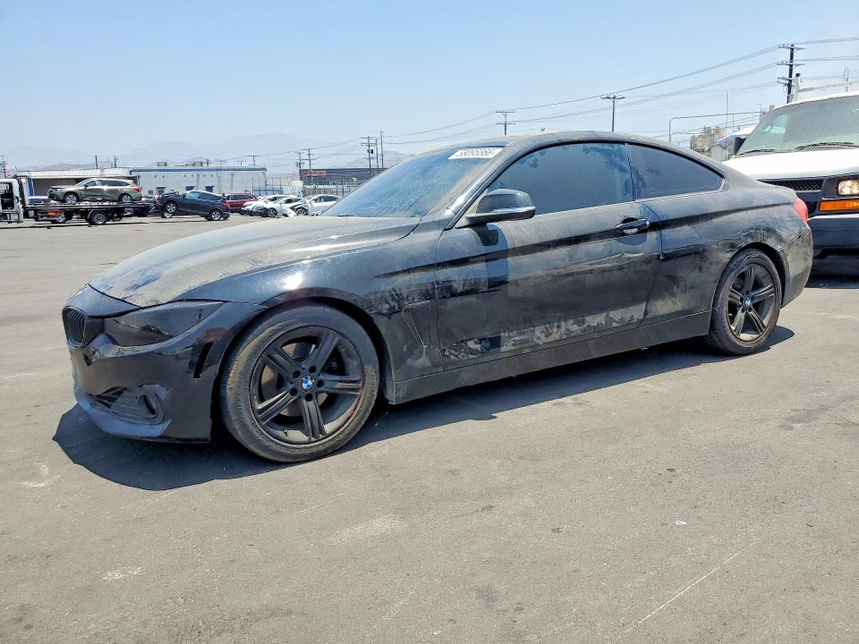 2014 BMW VIN WBA3N7C52EF718195 COPART salvage auction — FRONT END, Ca - Dis/Dlr/Exp Only Clean Title, sold $1,200 on 2026-07-07 (photo 1)