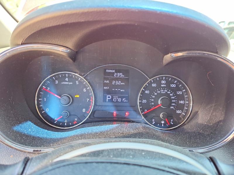 2014 Kia VIN KNAFK4A63E5068489 COPART salvage auction — FRONT END, Md - Cert Of Salvage < 75% Damage, sold $725 on 2026-07-14 (photo 9)