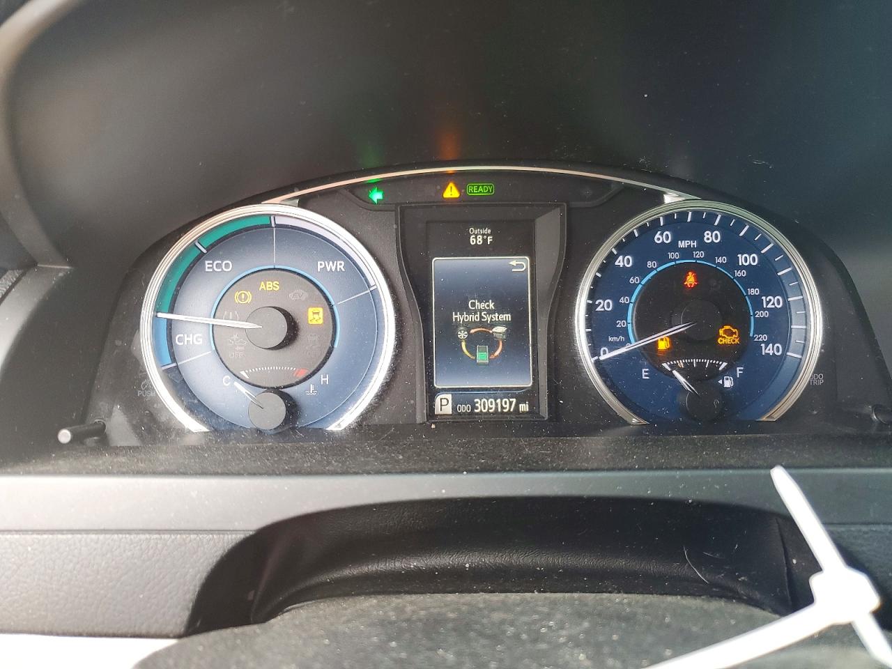 2015 Toyota Camry Hybrid VIN 4T1BD1FK3FU156560 COPART salvage auction — Front End, MO - SALVAGE CERTIFICATE OF TITLE, sold $625 on 2026-07-09 (photo 9)