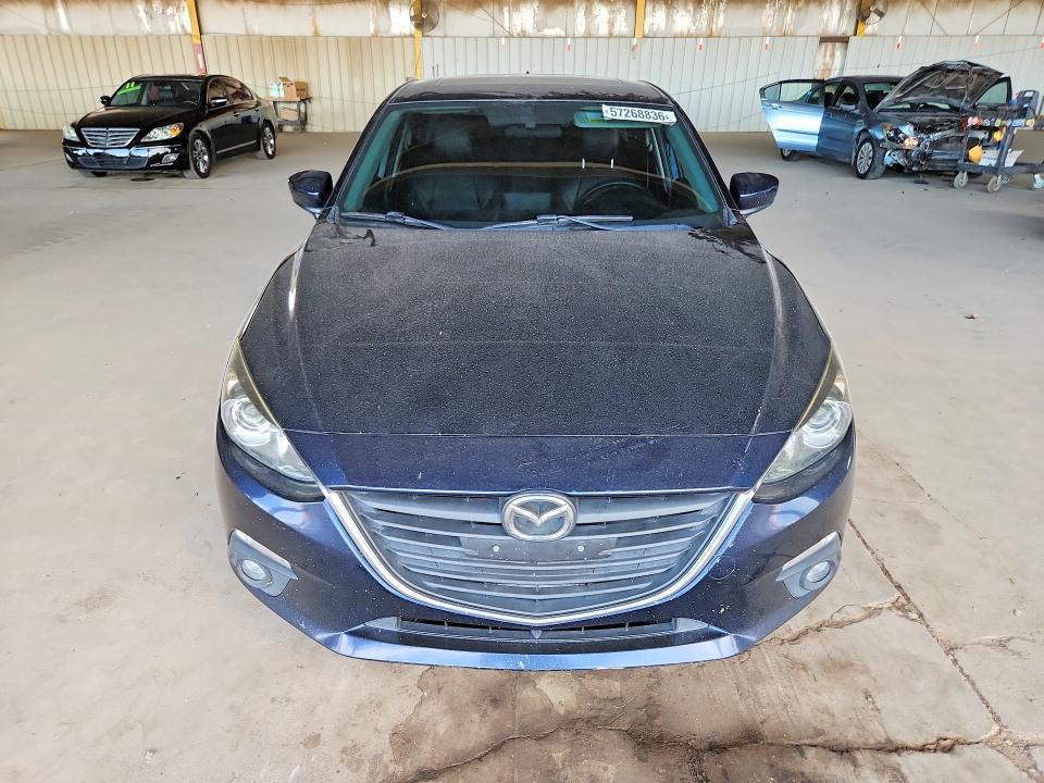 2015 Mazda 3 VIN JM1BM1M7XF1240508 COPART salvage auction — REAR END, Az - Cert Of Title - Salvage, sold $2,750 on 2026-07-27 (photo 5)