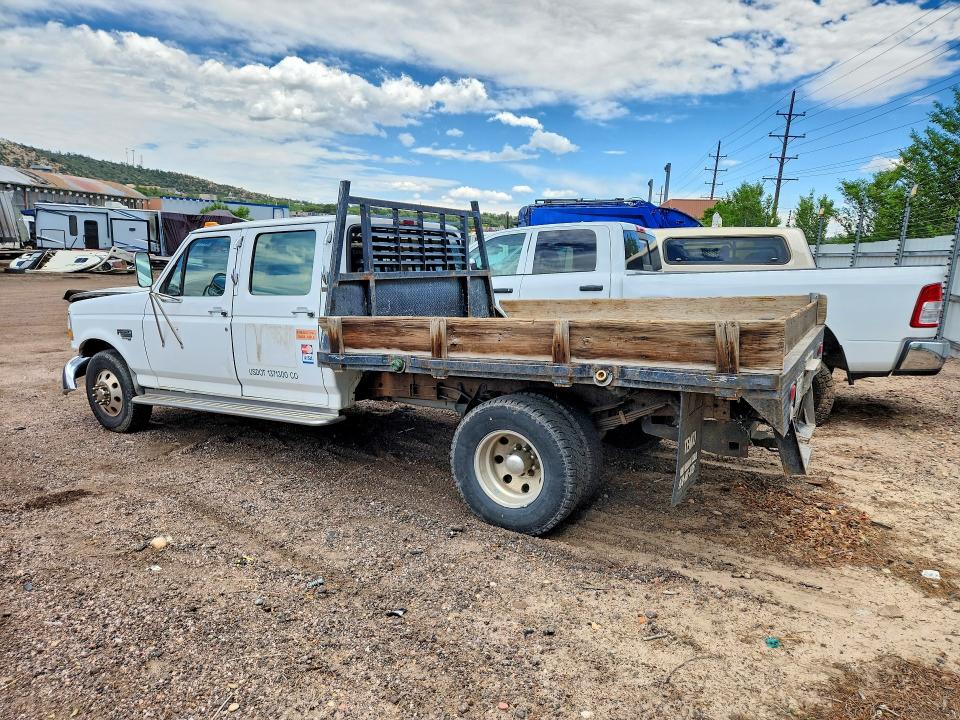 1997 Ford F350 VIN 1FTJW35F4VEC24111 COPART salvage auction — FRONT END, Co - Salvage Title, sold $500 on 2026-07-08 (photo 2)