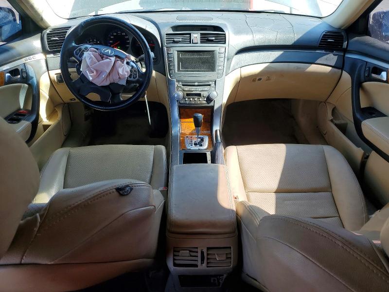 2005 Acura Tl VIN 19UUA66255A009659 COPART salvage auction — FRONT END, Ca - Salvage Certificate, sold $225 on 2026-07-02 (photo 8)