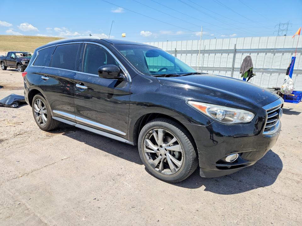 2013 Infiniti Jx VIN 5N1AL0MN8DC305182 COPART salvage auction — REAR END, Co - Certificate Of Title, sold $925 on 2026-07-20 (photo 4)