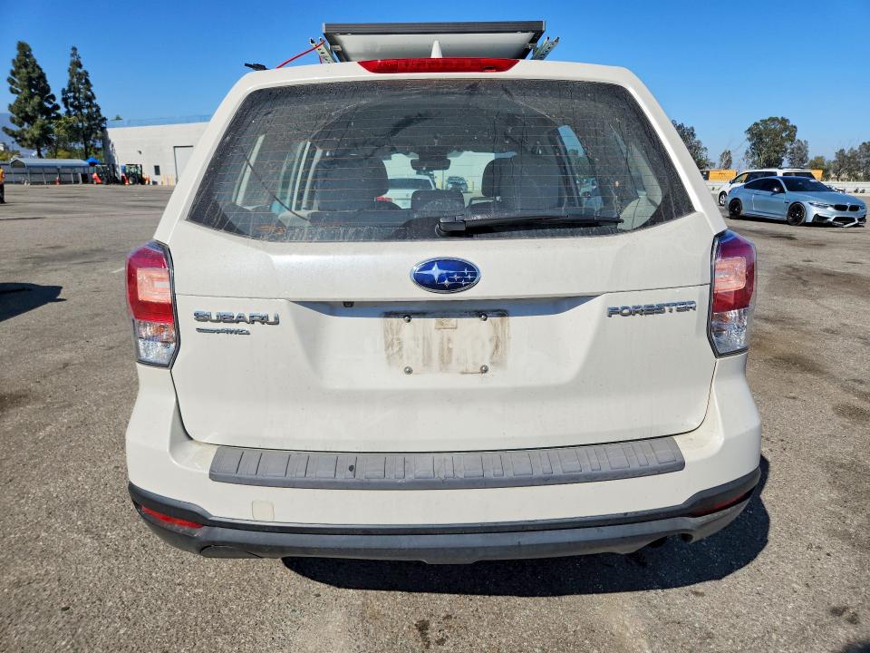 2018 Subaru Forester VIN JF2SJAAC9JH617017 COPART salvage auction — SIDE, Ca - Salvage Certificate, sold $950 on 2026-07-02 (photo 6)