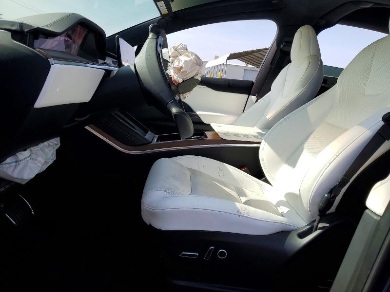 2022 Tesla VIN 7SAXCBE53NF329261 COPART salvage auction — FRONT END, Ca - Salvage Certificate, sold $16,300 on 2026-07-16 (photo 7)