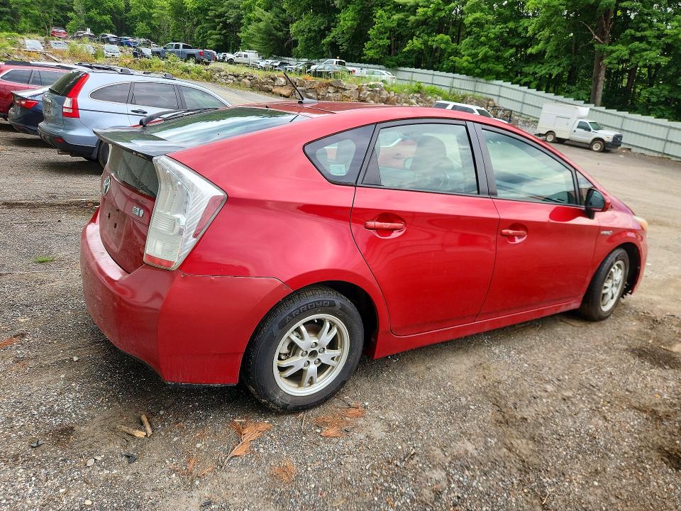 2011 Toyota Prius VIN JTDKN3DU9B0310045 COPART salvage auction — FRONT END, Vt - Certificate Of Title, sold $825 on 2026-07-20 (photo 3)