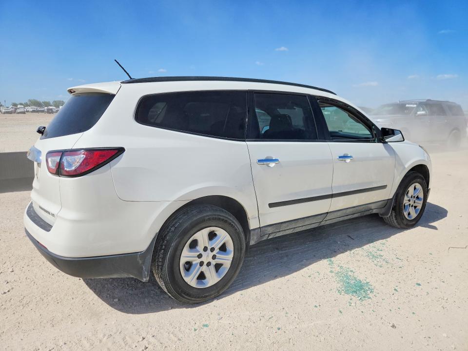 2015 Chevrolet Traverse VIN 1GNKRFKD4FJ307134 COPART salvage auction — SIDE, Fl - Cert Of Title Slvg Rebuildable, sold $1,350 on 2026-07-09 (photo 3)