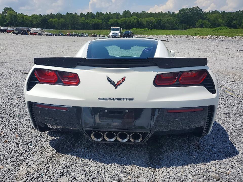 2017 Chevrolet Corvette VIN 1G1YY2D77H5105673 COPART salvage auction — ROLLOVER, Ga - Cert Of Title-Salvage, sold $19,600 on 2026-07-30 (photo 6)