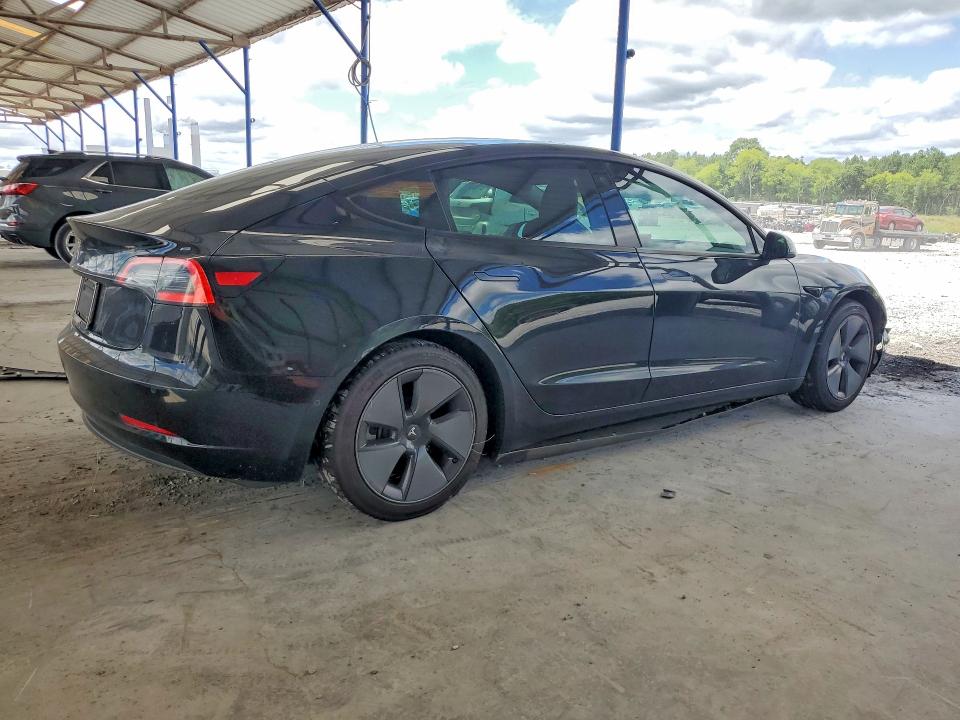 2021 Tesla Model 3 VIN 5YJ3E1EA7MF919443 COPART salvage auction — FRONT END, Ga - Cert Of Title-Salvage, sold $2,250 on 2026-07-30 (photo 3)