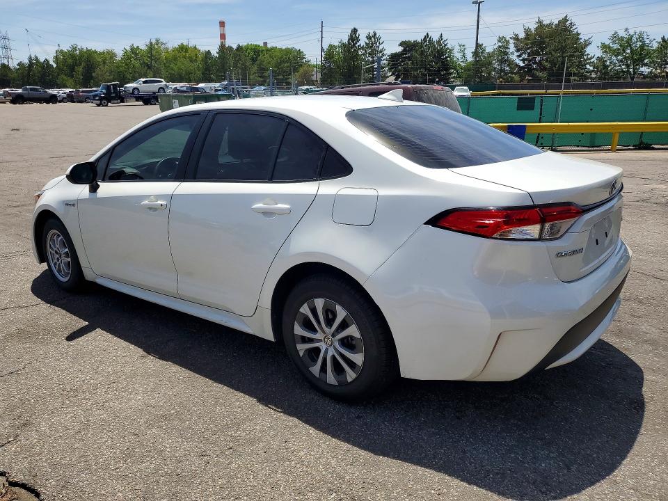 2020 Toyota Corolla VIN JTDEBRBE1LJ005462 COPART salvage auction — HAIL, Co - Certificate Of Title, sold $8,500 on 2026-08-25 (photo 2)