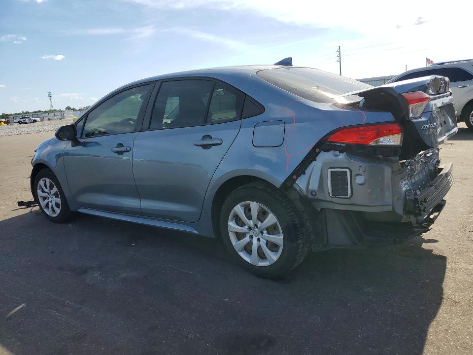 2020 Toyota Corolla VIN JTDEPRAE5LJ050259 COPART salvage auction — REAR END, Fl - Cert Of Title Slvg Rebuildable, sold $5,000 on 2026-07-13 (photo 2)
