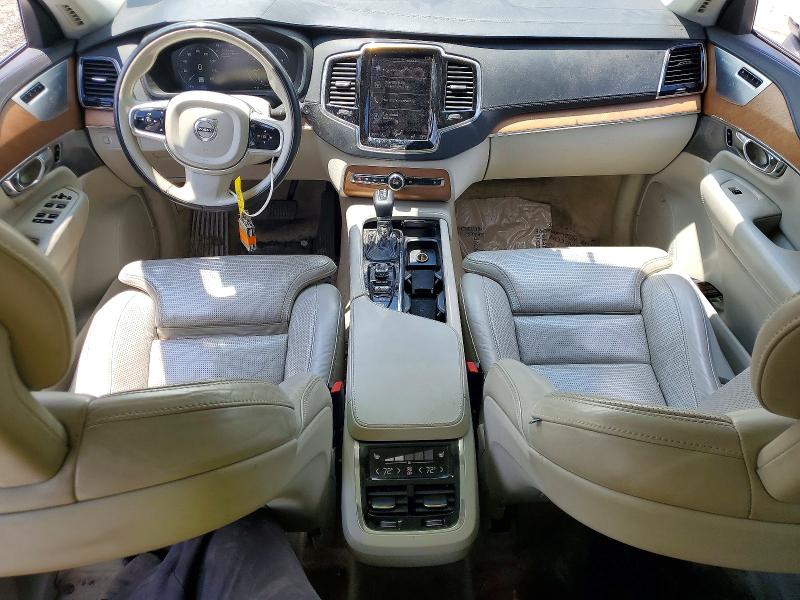 2016 Volvo Xc90 VIN YV4A22PL0G1034287 COPART salvage auction — FRONT END, Pa - Certificate Of Salvage, sold $5,600 on 2026-08-17 (photo 8)