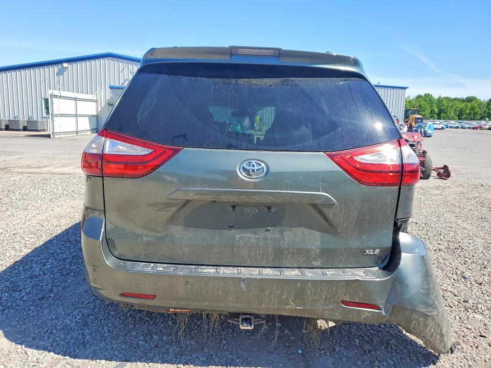 2018 Toyota VIN 5TDYZ3DC0JS959539 COPART salvage auction — FRONT END, Ny - Mv-907A Salvage Certificate, sold $9,800 on 2026-07-06 (photo 6)
