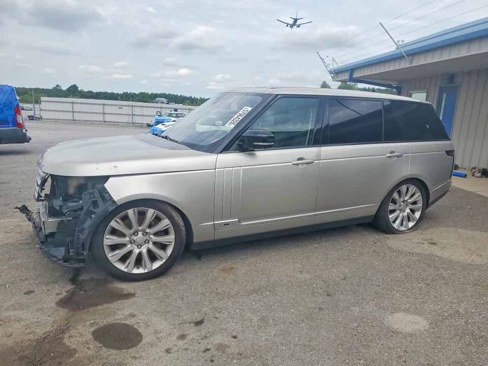 2016 Land rover RANGE ROVER VIN SALGS3EF9GA257520 COPART salvage auction — FRONT END, TX - CERTIFICATE OF TITLE, sold $1,150 on 2026-07-28 (photo 1)