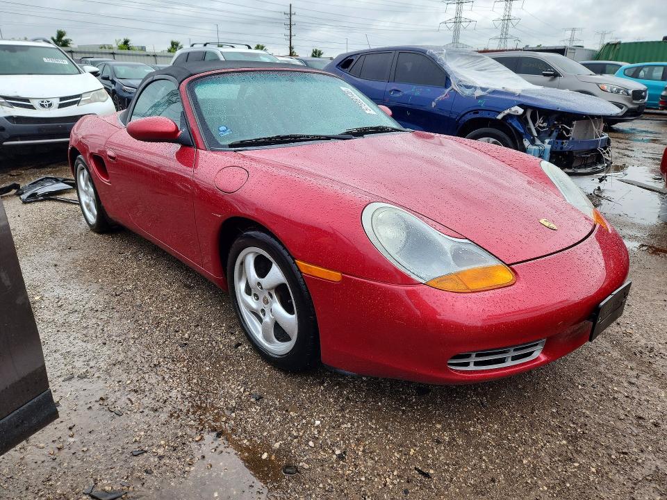 2001 Porsche Boxster VIN WP0CA29871U621728 COPART salvage auction — MINOR DENT/SCRATCHES, Il - Certificate Of Title, sold $5,900 on 2026-07-02 (photo 4)