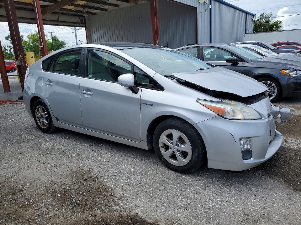 2010 Toyota Prius VIN JTDKN3DU3A0135886 COPART salvage auction — FRONT END, FL - CERT OF TITLE SLVG REBUILDABLE, sold $1,300 on 2026-07-24 (photo 4)