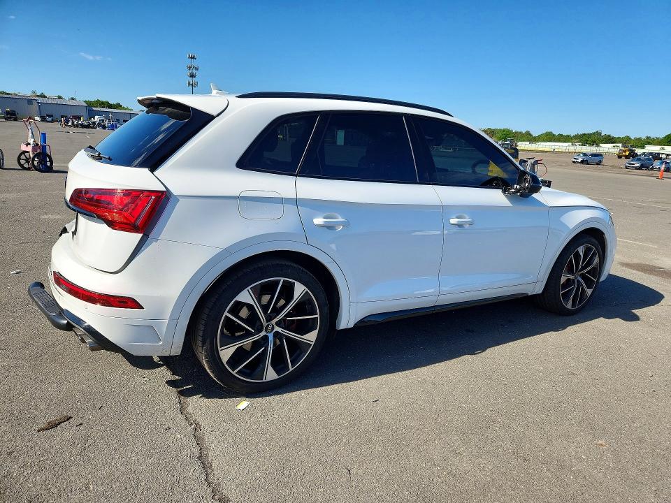 2023 Audi VIN WA1B4AFY4P2156101 COPART salvage auction — REAR END, Ny - Mv-907A Salvage Certificate, sold $19,500 on 2026-07-27 (photo 3)