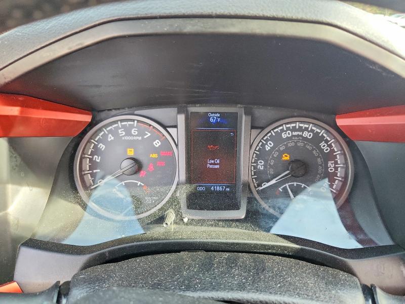 2017 Toyota Tacoma VIN 5TFCZ5AN8HX091094 COPART salvage auction — FRONT END, VA - CERT OF TITLE - SALVAGE, sold $9,500 on 2026-07-27 (photo 9)