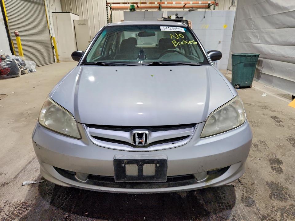 2004 Honda Civic VIN 2HGES16384H611601 COPART salvage auction — NORMAL WEAR, Nh - Certificate Of Title, sold $275 on 2026-07-21 (photo 5)