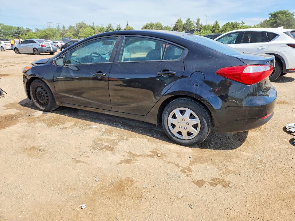2016 Kia Forte VIN KNAFK4A6XG5573321 COPART salvage auction — FRONT END, IL - SALVAGE CERTIFICATE, sold $750 on 2026-07-28 (photo 2)