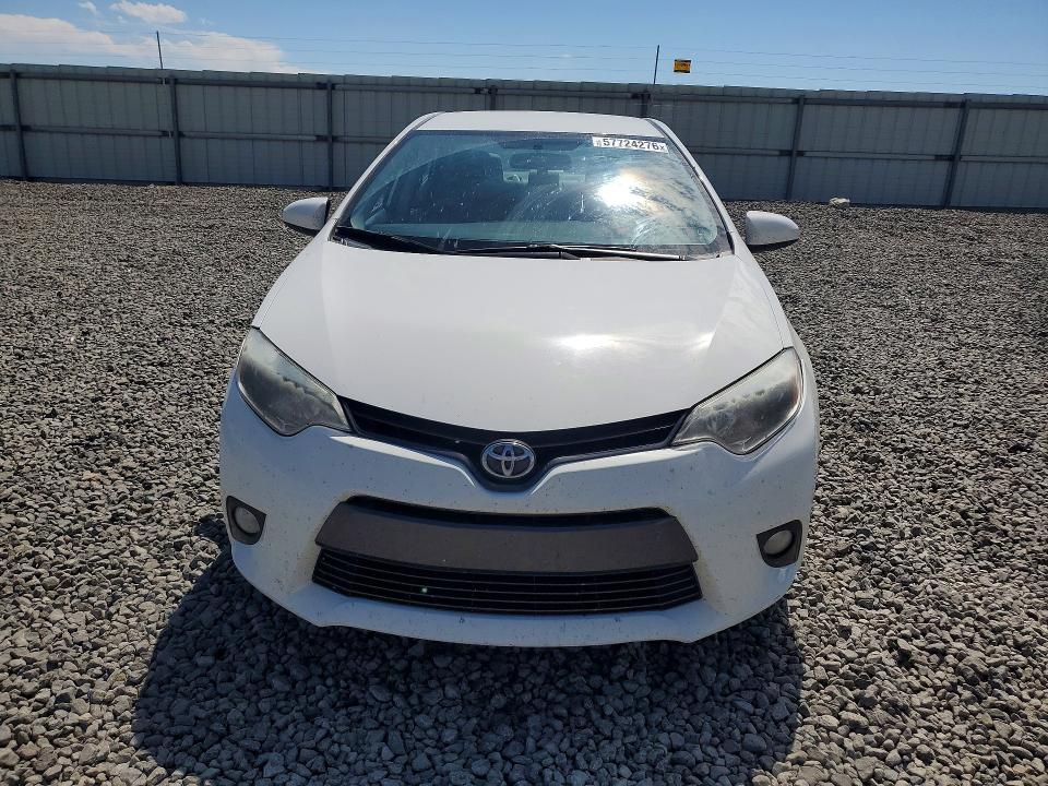 2015 Toyota Corolla VIN 5YFBURHE7FP319671 COPART salvage auction — SIDE, Nv - Salvage Title, sold $2,300 on 2026-07-02 (photo 5)