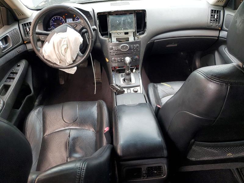 2011 Infiniti G37 VIN JN1CV6AR4BM410135 COPART salvage auction — FRONT END, Ny - Mv-907A Salvage Certificate, sold $425 on 2026-07-06 (photo 8)