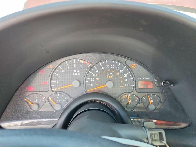 2001 Pontiac Firebird VIN 2G2FS22K012126572 COPART salvage auction — MINOR DENT/SCRATCHES, Fl - Cert Of Title Slvg Rebuildable, sold $425 on 2026-07-08 (photo 9)