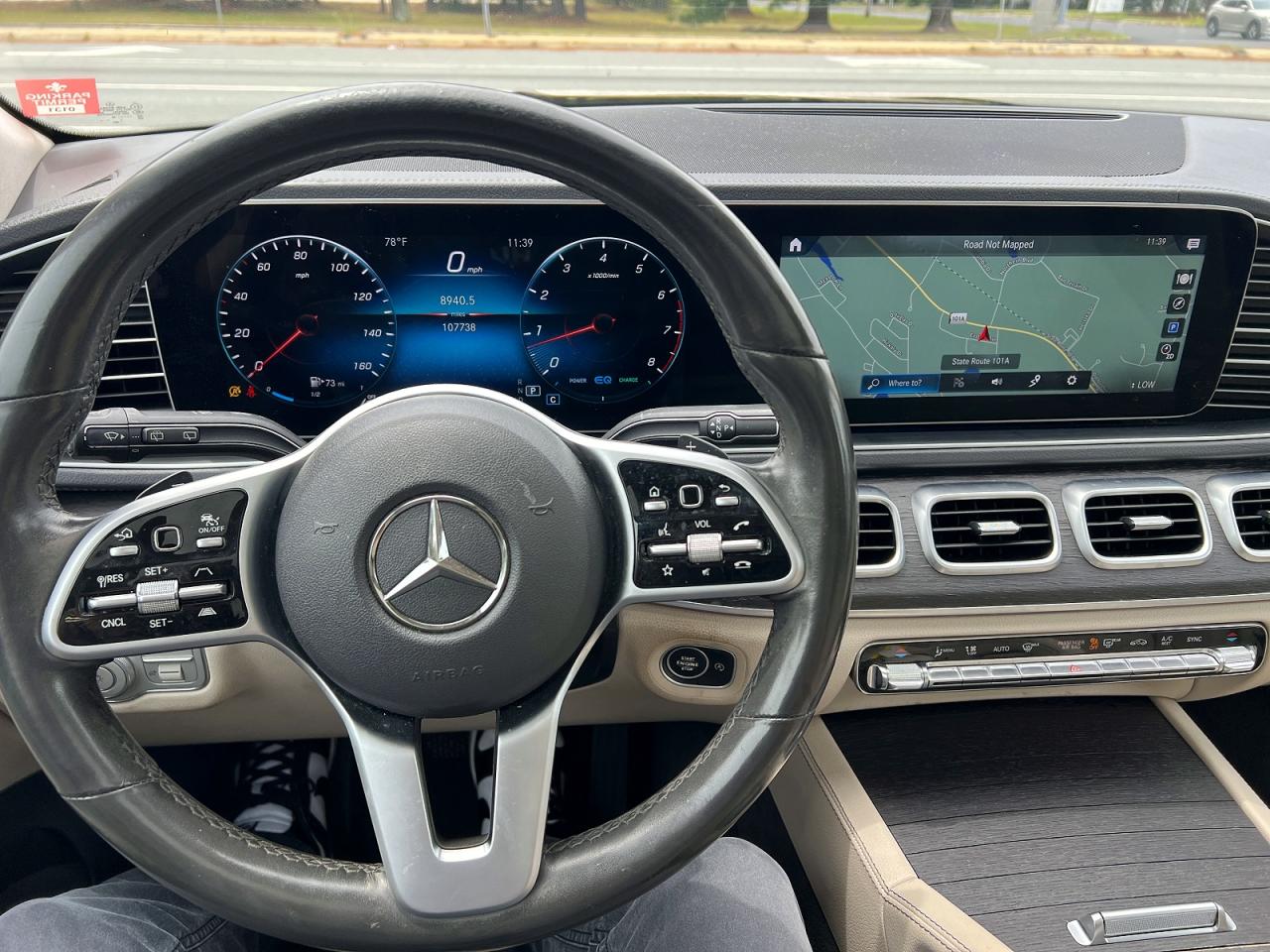 2020 Mercedes-Benz GLS-Class VIN 4JGFF5KE2LA179134 COPART salvage auction — Minor Dent/Scratches, FL - CERTIFICATE OF TITLE (P), sold $24,400 on 2026-07-01 (photo 7)