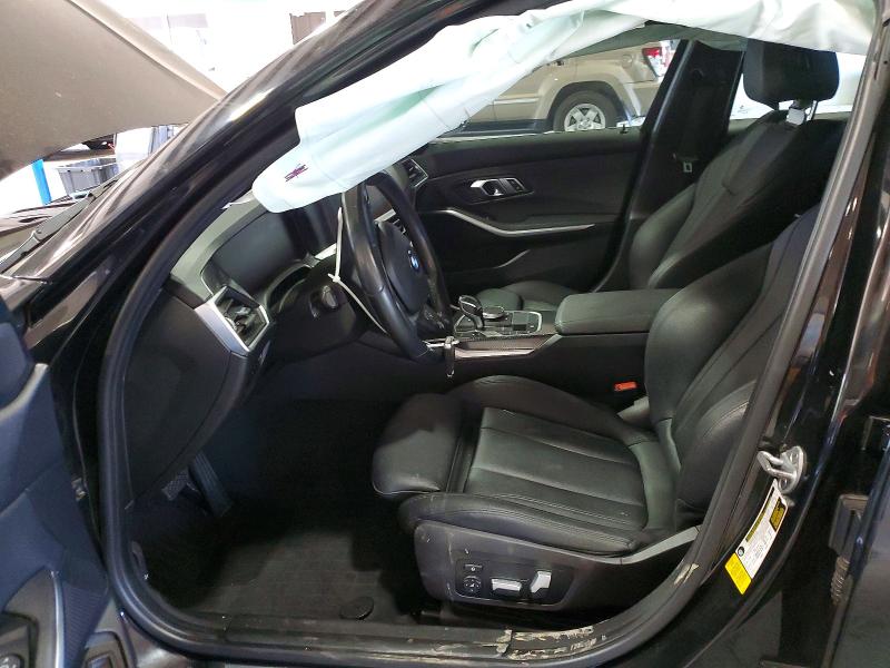 2020 BMW 3er VIN 3MW5R1J09L8B12111 COPART salvage auction — REAR END, Va - Cert Of Title - Salvage, sold $8,300 on 2026-07-10 (photo 7)