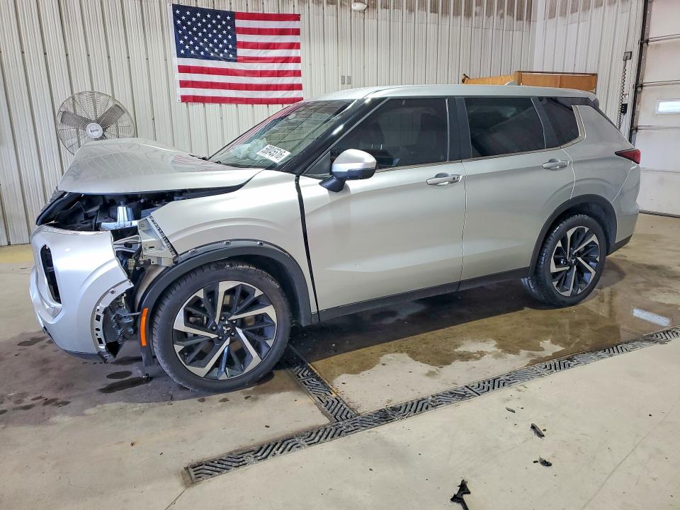 2022 Mitsubishi Outlander VIN JA4J4UA86NZ021114 COPART salvage auction — FRONT END, Pa - Certificate Of Salvage, sold $4,250 on 2026-07-27 (photo 1)