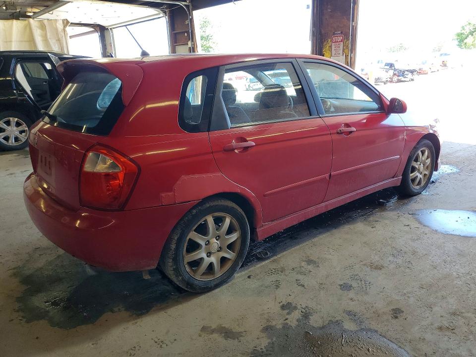 2006 Kia Spectra VIN KNAFE161365244901 COPART salvage auction — MINOR DENT/SCRATCHES, Pa - Non Public Clean Title, sold $200 on 2026-07-09 (photo 3)