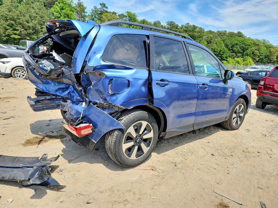 2018 Subaru VIN JF2SJAGC0JH583699 COPART salvage auction — REAR END, Salvage Title, sold $2,650 on 2026-07-14 (photo 3)