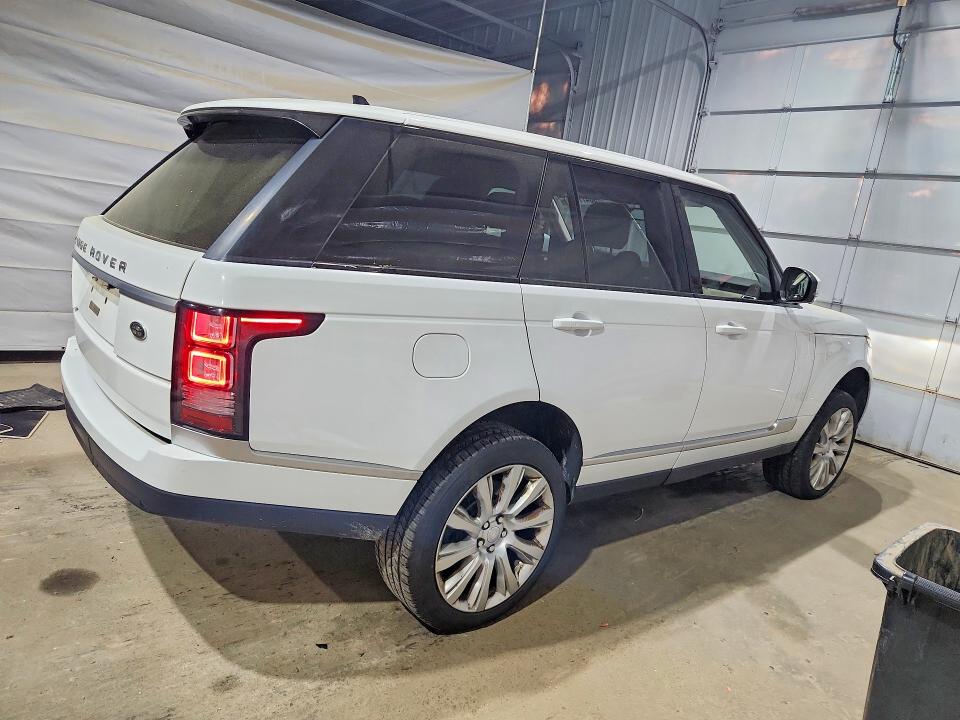 2016 Land rover RANGE ROVER VIN SALGS2EF1GA274872 COPART salvage auction — NORMAL WEAR, Nh - Certificate Of Title, sold $3,050 on 2026-07-09 (photo 3)
