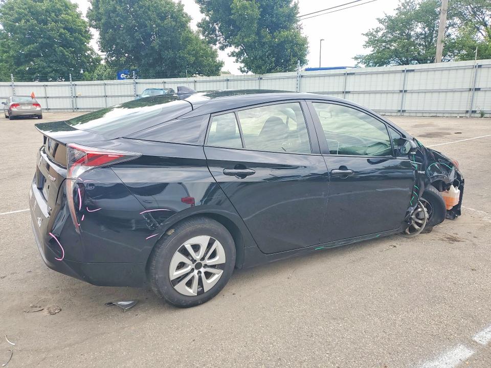 2016 Toyota Prius VIN JTDKARFU4G3026047 COPART salvage auction — FRONT END, Oh - Cert Of Title-Salvage, sold $1,600 on 2026-07-22 (photo 3)