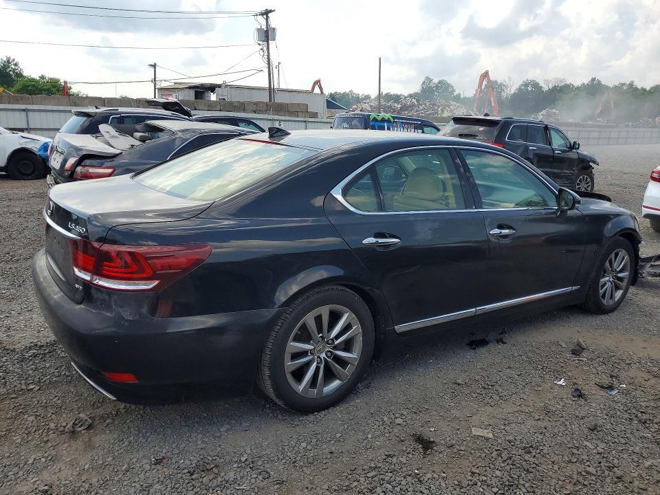 2014 Lexus Ls VIN JTHCL5EF5E5021854 COPART salvage auction — FRONT END, Nj - Cert Of Title-Salvage, sold $875 on 2026-07-31 (photo 3)