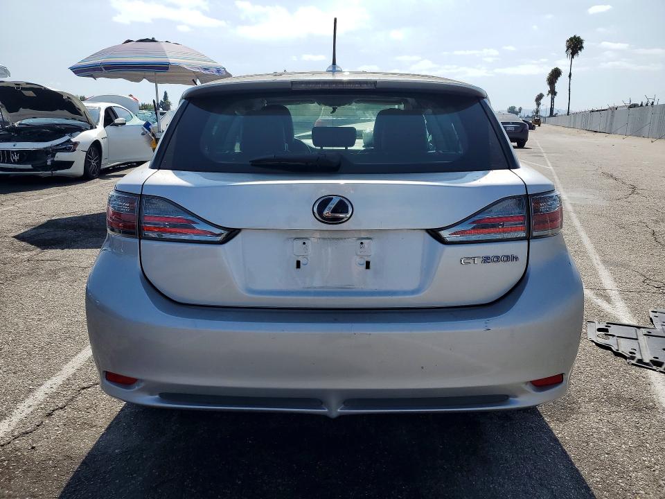 2011 Lexus Ct 200 VIN JTHKD5BH6B2005304 COPART salvage auction — FRONT END, CA - SALVAGE CERTIFICATE, sold $300 on 2026-07-28 (photo 6)