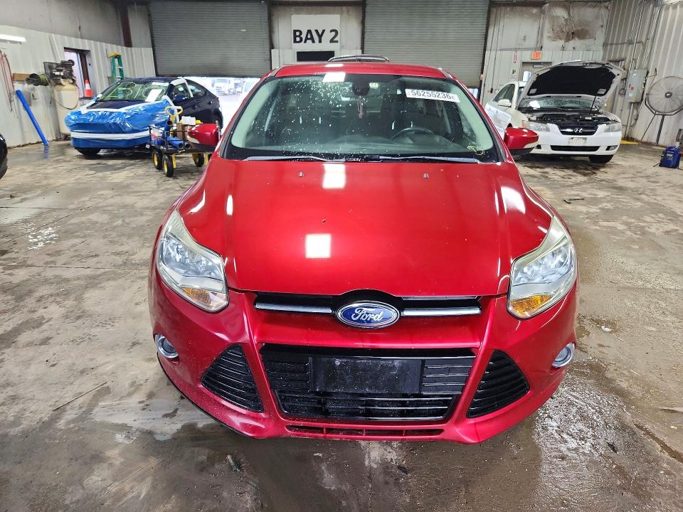 2012 Ford Focus VIN 1FAHP3M21CL255101 COPART salvage auction — REAR END, Il - Salvage Certificate, sold $525 on 2026-07-02 (photo 5)