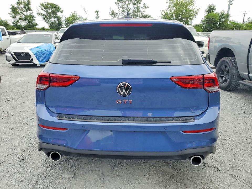 2026 Volkswagen Gti VIN WVWVE7CD6TW185008 COPART salvage auction — REAR END, Fl - Cert Of Title Slvg Rebuildable, sold $14,300 on 2026-07-10 (photo 6)