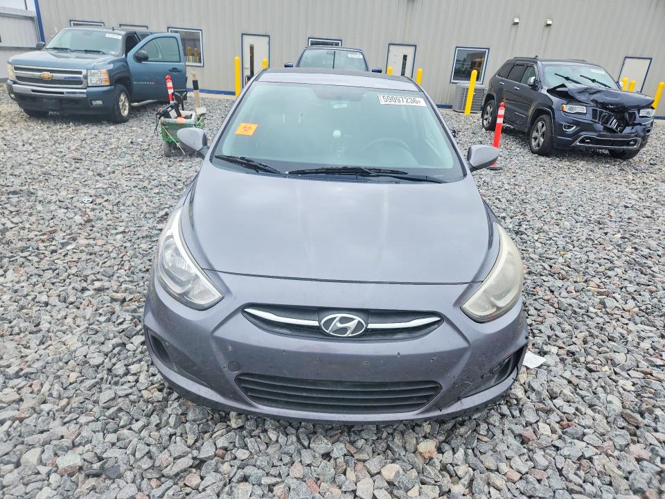 2016 Hyundai Accent VIN KMHCT5AE0GU247089 COPART salvage auction — WATER/FLOOD, Wi - Junked Vehicle Bill Of Sale, sold $225 on 2026-07-13 (photo 5)