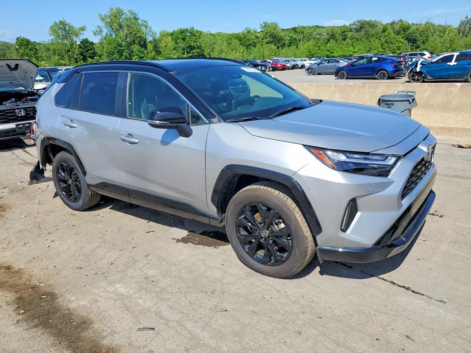 2023 Toyota Rav 4 VIN JTME6RFV2PJ040256 COPART salvage auction — REAR END, Pa - Certificate Of Salvage, sold $15,600 on 2026-07-02 (photo 4)
