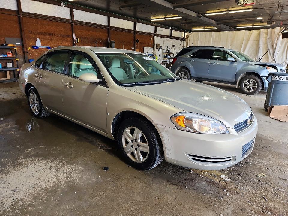2008 Chevrolet Impala VIN 2G1WB58K881277897 COPART salvage auction — REAR END, Pa - Certificate Of Salvage, sold $375 on 2026-07-09 (photo 4)