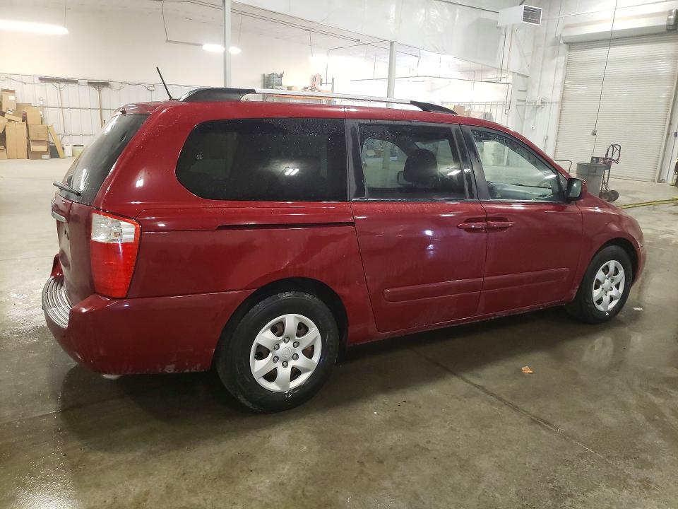 2010 Kia SEDONA VIN KNDMG4C35A6328815 COPART salvage auction — FRONT END, Mn - Cert Of Title-Prior Salvage, sold $675 on 2026-07-06 (photo 3)
