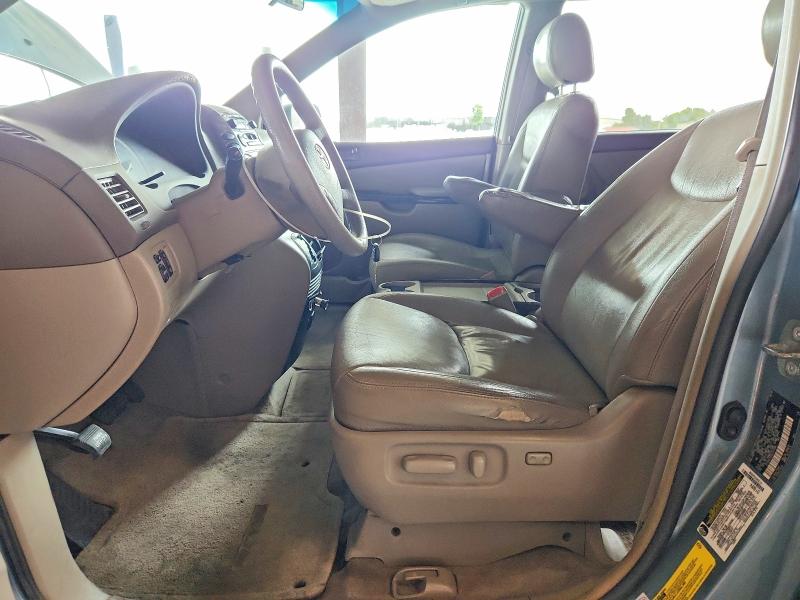 2005 Toyota Sienna VIN 5TDZA23C65S341008 COPART salvage auction — FRONT END, Ca - Salvage Certificate, sold $625 on 2026-07-20 (photo 7)