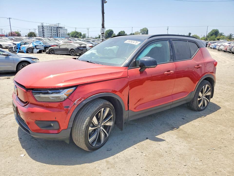 2021 Volvo VIN YV4ED3UR3M2568156 COPART salvage auction — FRONT END, Ca - Salvage Certificate, sold $8,700 on 2026-07-27 (photo 1)