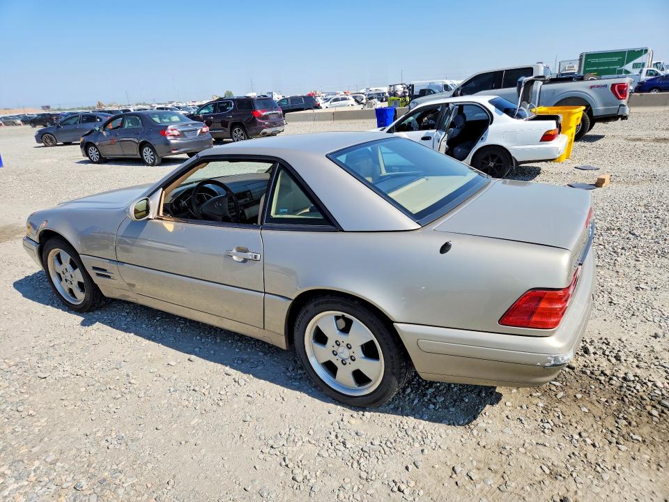 1999 Mercedes-benz Sl-class VIN WDBFA68F2XF186519 COPART salvage auction — REAR END, Co - Salvage Title, sold $5,300 on 2026-07-28 (photo 2)