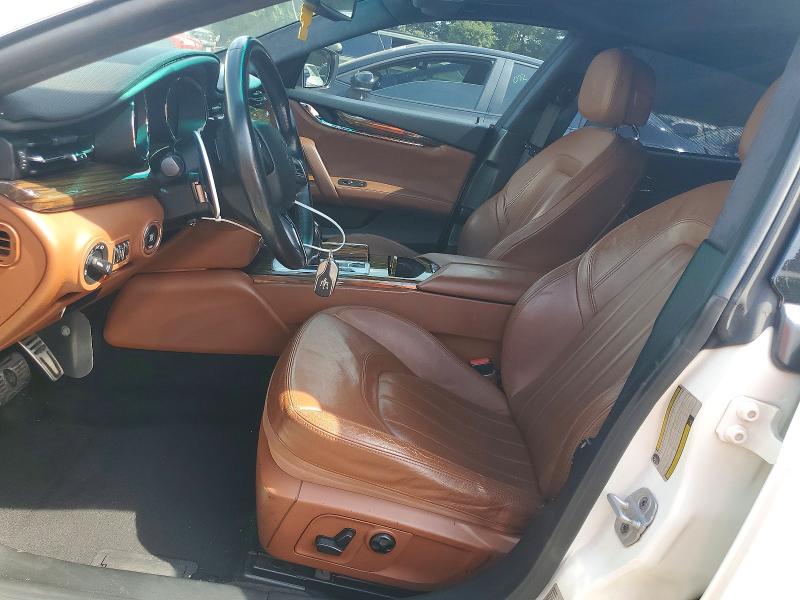 2014 Maserati Quattroporte VIN ZAM56RRA3E1116987 COPART salvage auction — FRONT END, Ga - Cert Of Title-Salvage Court Or, sold $2,800 on 2026-07-24 (photo 6)