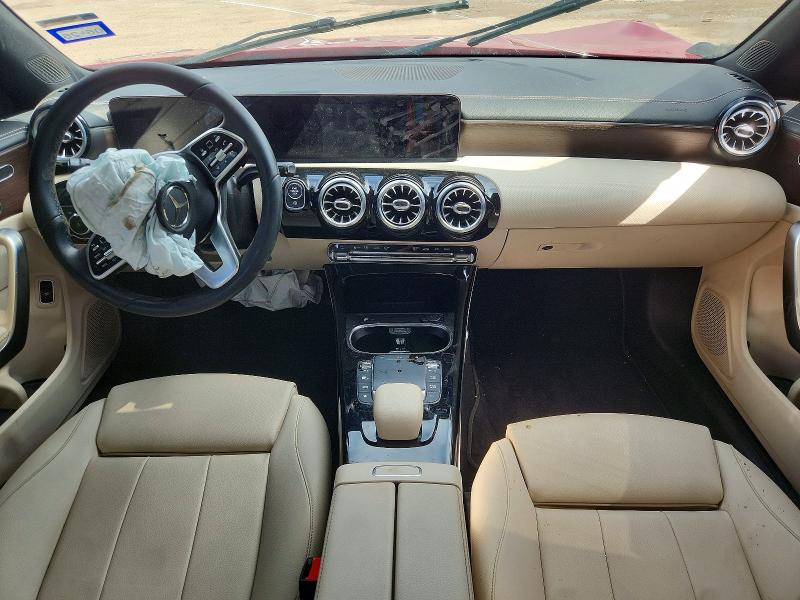 2021 Mercedes-benz Cla-class VIN W1K5J4GB7MN225094 COPART salvage auction — FRONT END, TX - CERTIFICATE OF TITLE, sold $950 on 2026-07-23 (photo 8)